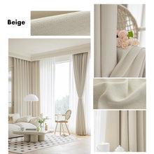Load image into Gallery viewer, Lisse Textured Window Curtains Drapery
