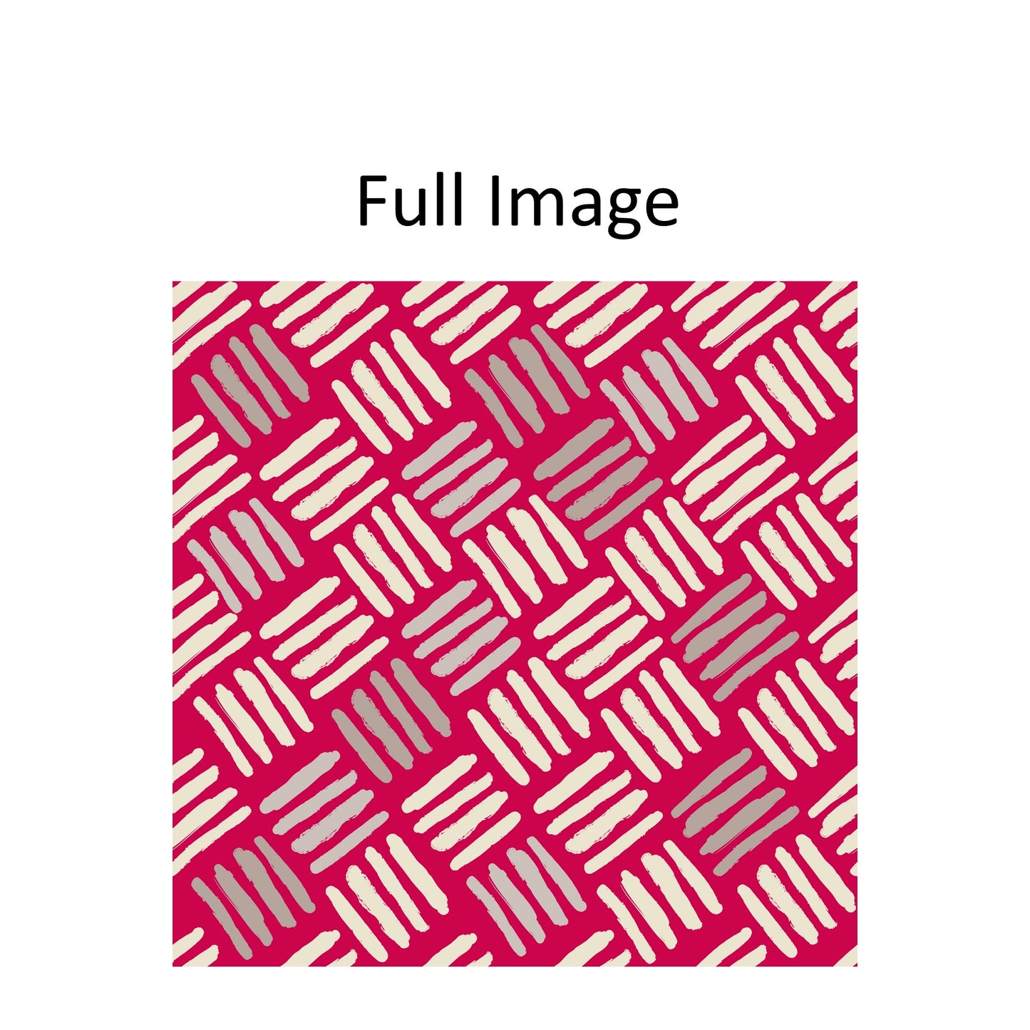 Mid Century Vibes Patterns Linen Window Roman Shade