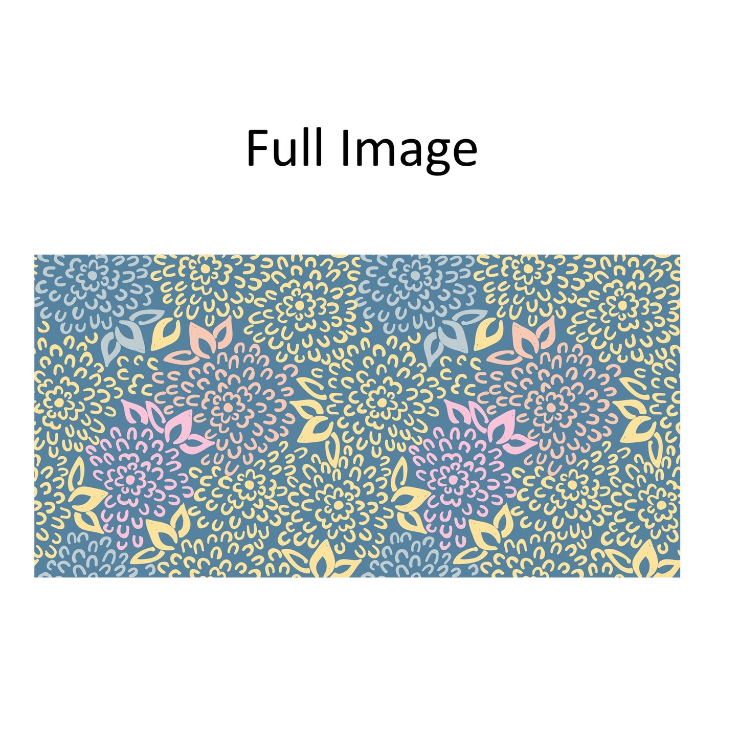 Geometric Flowers Petals Window Roman Shade