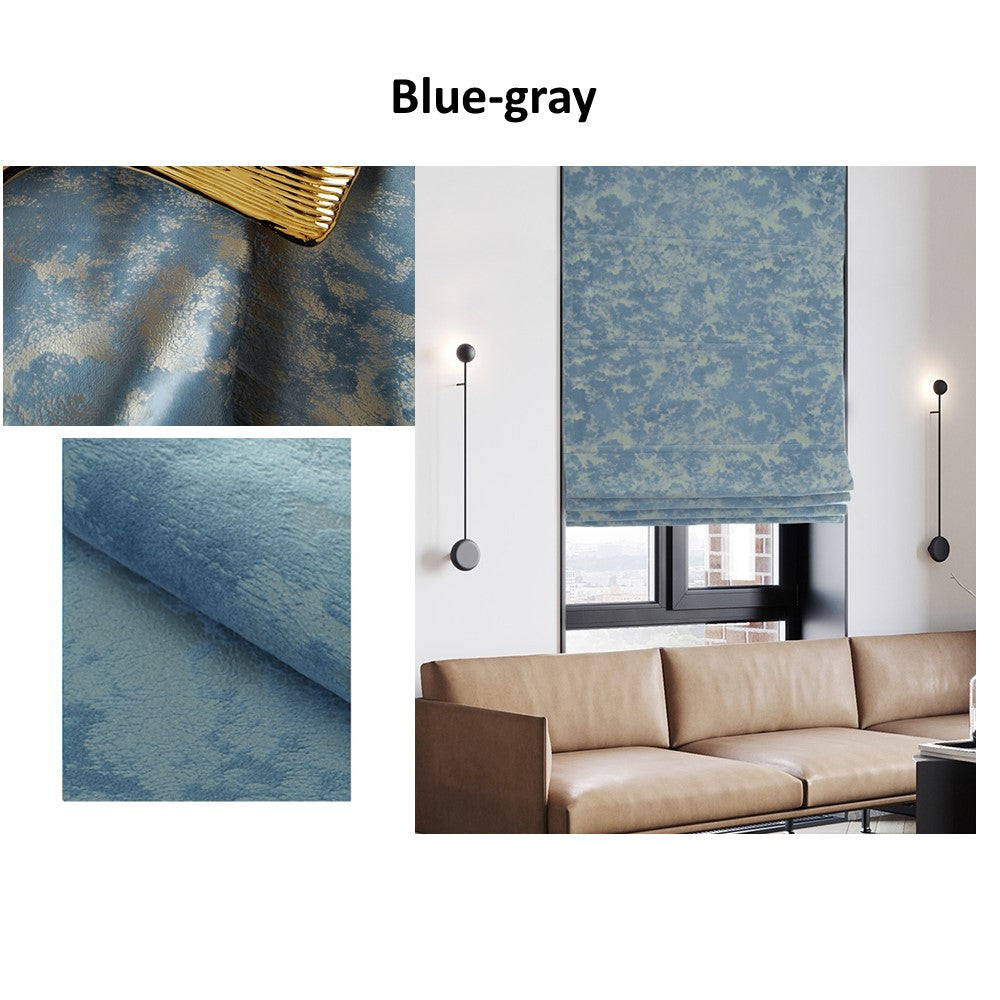 Velvet Linen Shinning Sheen Window Roman Shade
