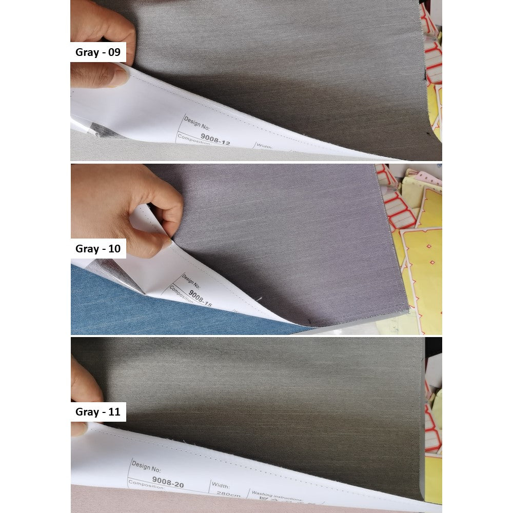 Shade of Gray Linen Window Roman Shade