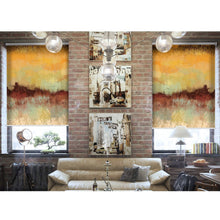 Load image into Gallery viewer, Abstract Art Yellow Copper Painting Window Roller Shade
