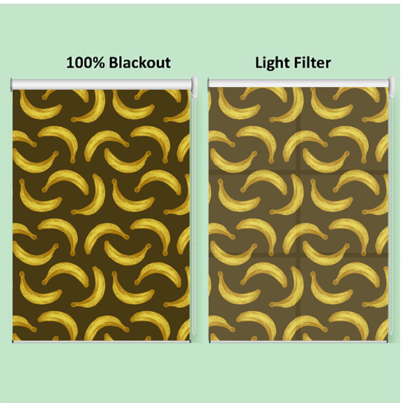 Banana Fruits Window Roller Shade