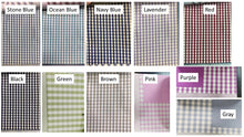 Load image into Gallery viewer, Plaid Classic Gingham Cottage Window Roman Shade
