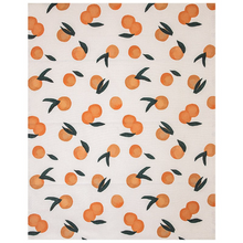 Load image into Gallery viewer, Orange Tangerine Citrus Clementine Spring Theme Window Roman Shade
