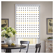 Load image into Gallery viewer, Minimalist Polka Dot Window Roller Shade
