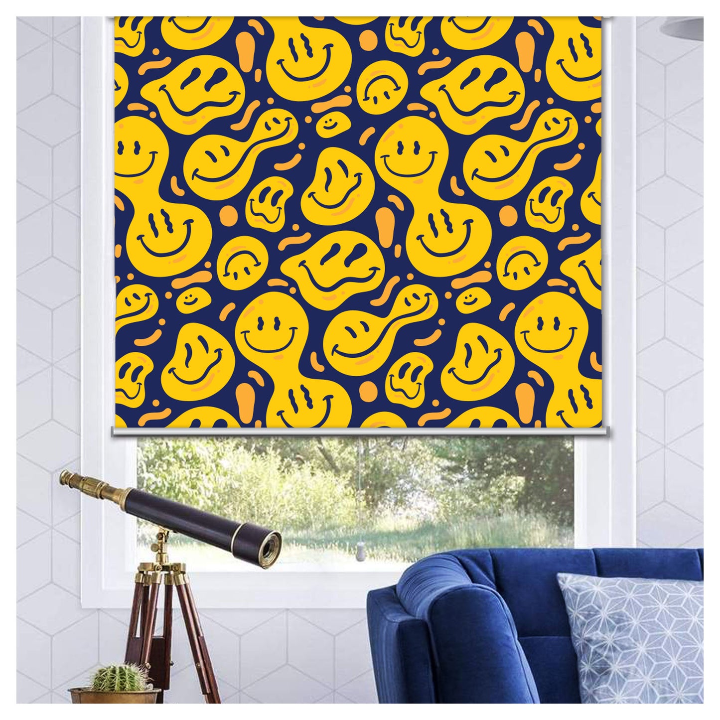 Fun Face Window Roller Shade