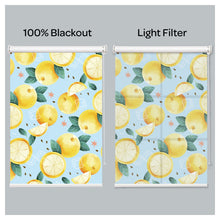 Load image into Gallery viewer, Watercolor Lemon Pattern Fruits Window Roller Shade
