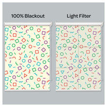 Load image into Gallery viewer, Colored Confetti Window Roller Shade
