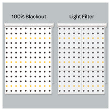 Load image into Gallery viewer, Minimalist Polka Dot Window Roller Shade
