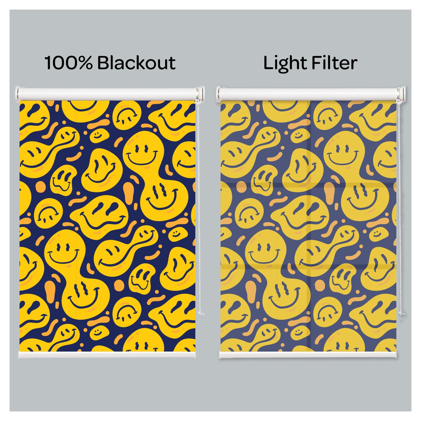 Fun Face Window Roller Shade
