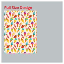 Load image into Gallery viewer, Ice-Cream Summer Pattern Print Theme Window Roller Shade
