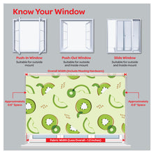 Load image into Gallery viewer, Kiwi Fruits Window Roller Shade
