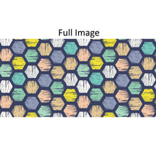 Load image into Gallery viewer, Geometries Contemporary Linen Window Roman Shade

